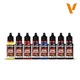 Комплект бои 72.190 Game Color Wash, Vallejo, 8x18 ml