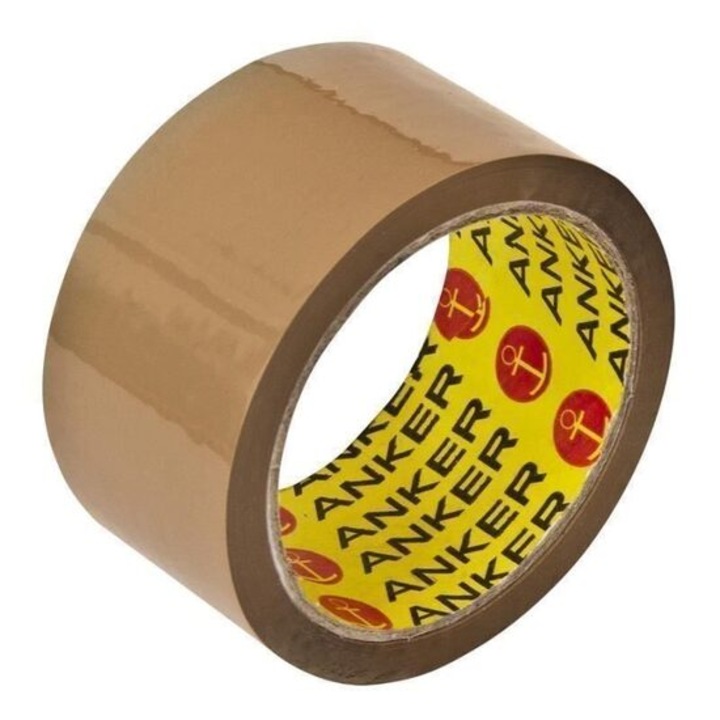 Banda adeziva scotch ANKER, 48mmx66m, maro
