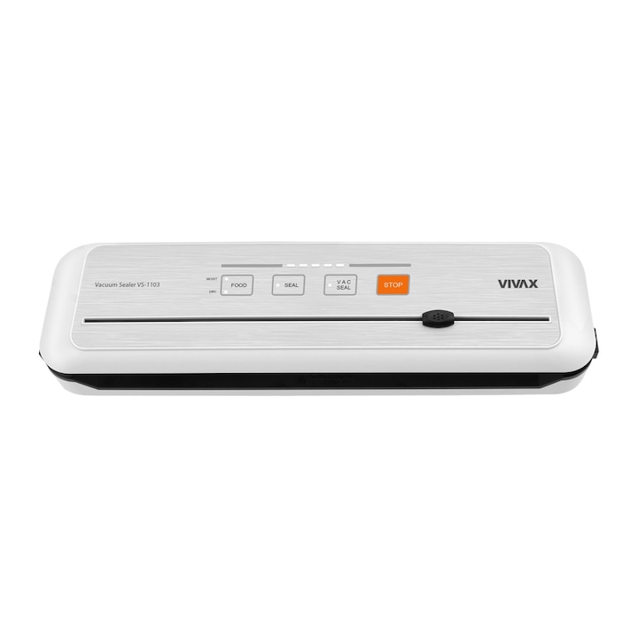 Aparat vidat si sigilat VIVAX VS-1103, Putere de 110 W, Control cu Touch, Alb
