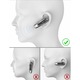 Casca Bluetooth Wireless New Bee LC-B45, Cu husa, Functie activa de reducere a zgomotului din exterior, Autonomie baterie 20 ore vorbire, Conectare la doua dispozitive simultan, Incarcare rapida, Bluetooth 5.0, Sunet HD, Culoare Negru