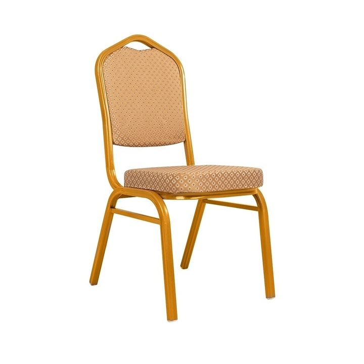 HERA szék bézs/arany, 93,5x46x58 cm, teherbírása 140 kg