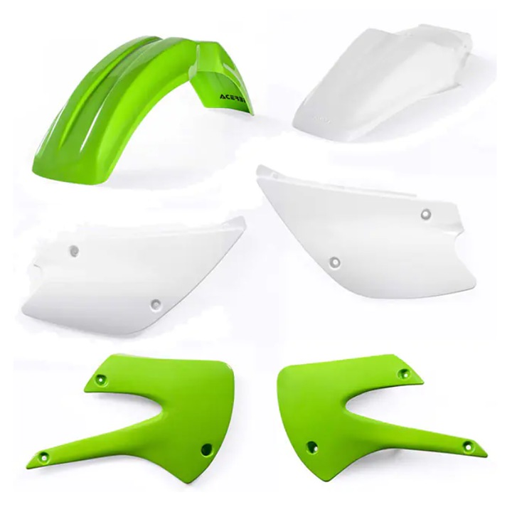 Kit plastice ACERBIS Kawasaki KX85 98-13 White/Green