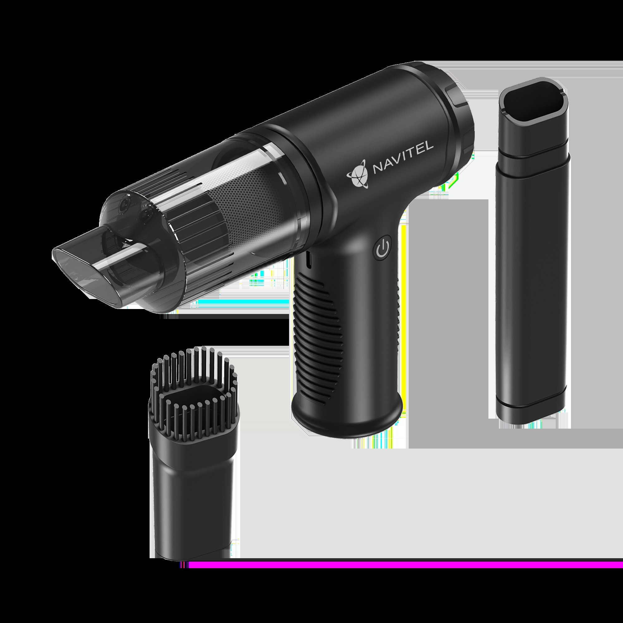 Aspirator fara fir Navitel CL80, 80W, 11 kPa, 345g