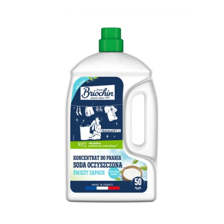 Detergent rufe cu bicarbonat de sodiu, Briochin, 2.27 l