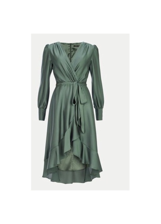 Rochie dama, Swing, 304165054, Poliester, Verde, Verde