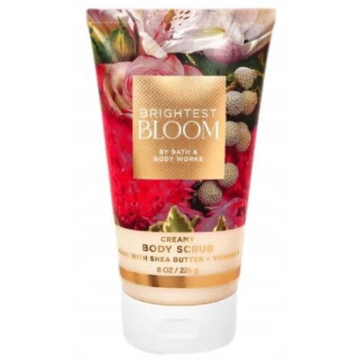 Peeling, Bath & Body Works, Brightest Bloom, scrub, pentru femei