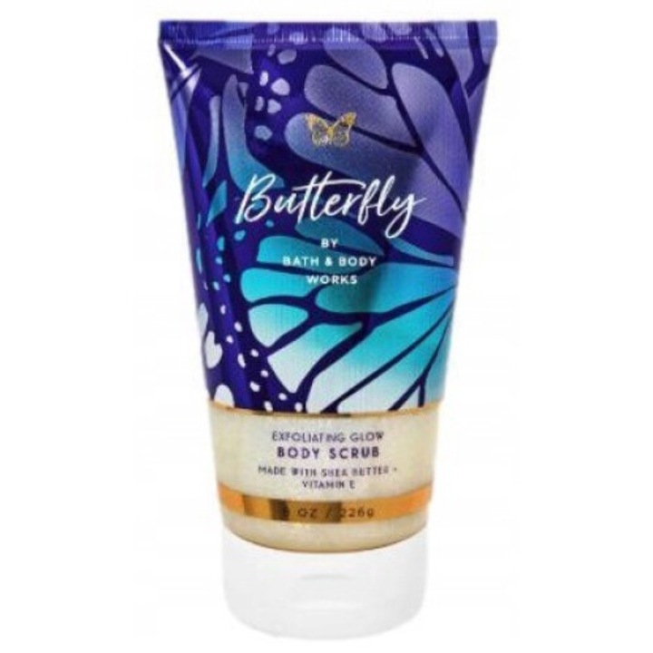 Exfoliant corporal pentru femei Bath & Body Works Butterfly cu unt de Shea