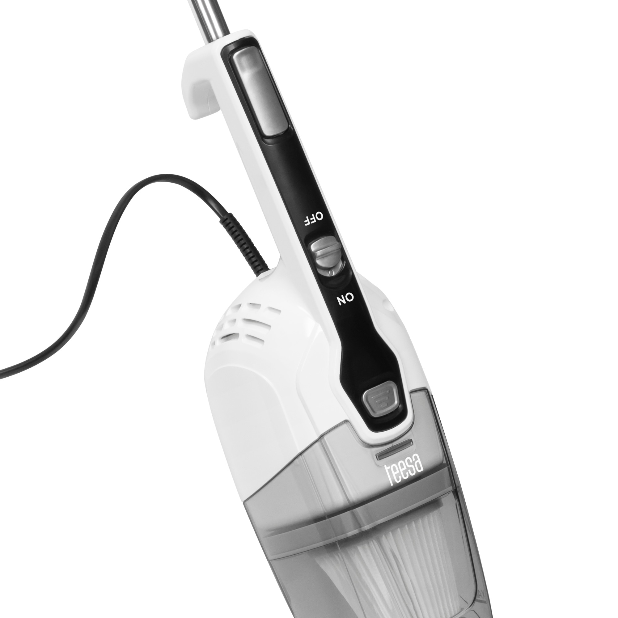 Aspirator vertical 2in1, Teesa, 500W, 0,7l, 5m, 132x244x1118mm