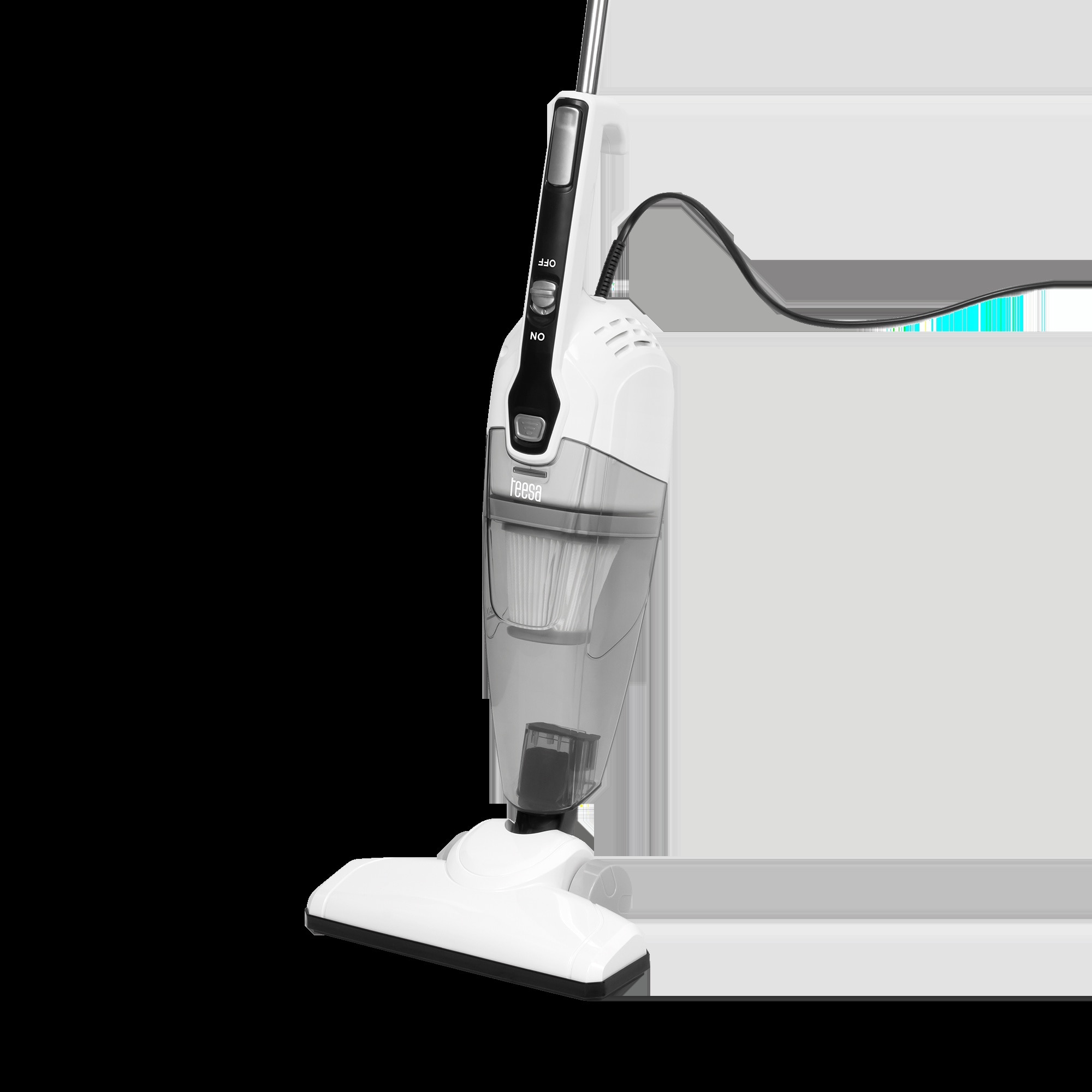 Aspirator vertical 2in1, Teesa, 500W, 0,7l, 5m, 132x244x1118mm