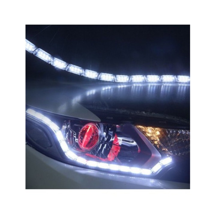 Lumini de zi flexibile cu semnalizare cu 16 module cu leduri V2, Xenon Bright®