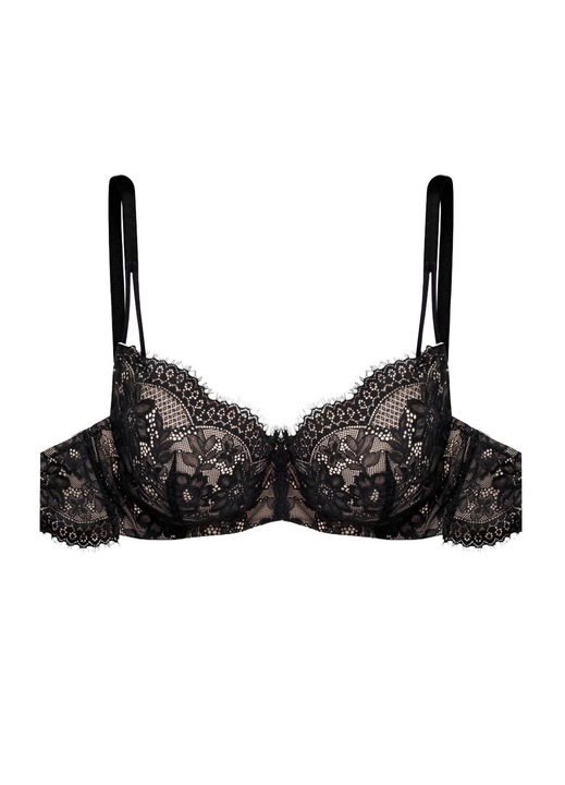 Sutien push-up Kitty Esotiq Negru, Negru