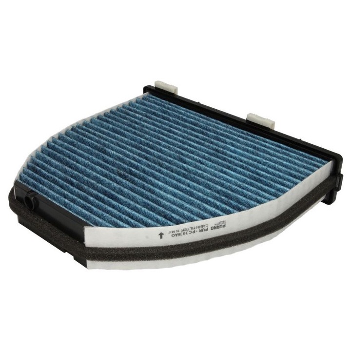 Fülkeszűrő MERCEDES GLK-CLASS (X204), 2008-2015, aktív szénnel és ezüstionokkal