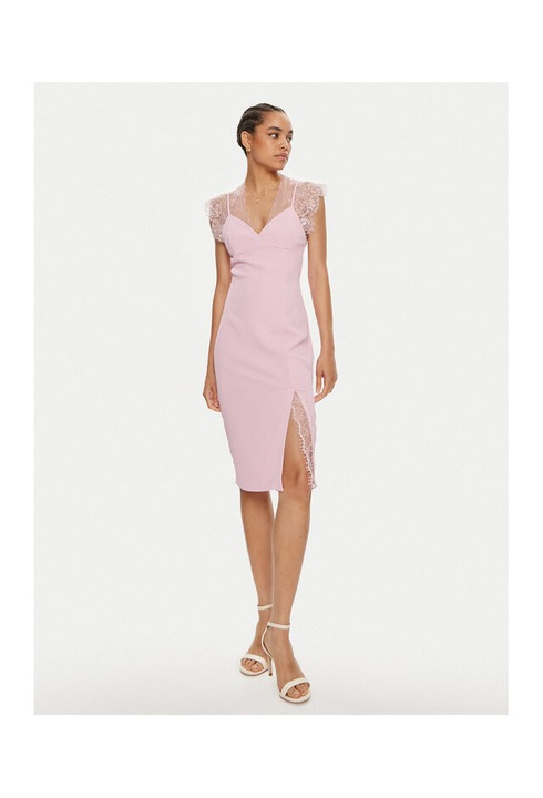 Női ruha, Imperial, 304401961, Poliészter, Rózsaszín, Rózsaszín, XS