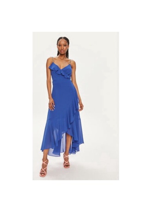 Rochie dama, Morgan, 241-RDOLY M2RDOLY, Sintetic, 34, Albastru