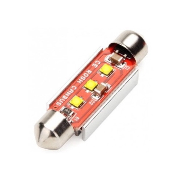 LED autó CANBUS Sofit 36mm 15W CREE XBD 9-30V – nincs polaritás
