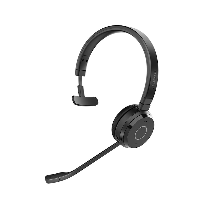 Casti PC, Jabra, Evolve 65 TE Monofonic, Bluetooth, Negru, 150x60,5x157mm
