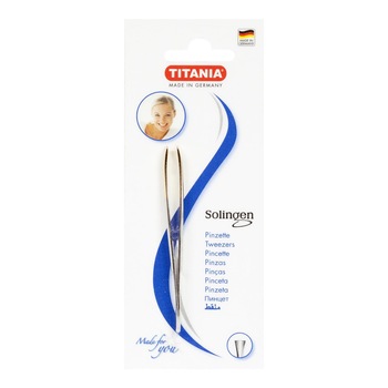 Penseta gene-sprancene cu varf aurit Titania Penseta gene-sprancene cu varf aurit Titania