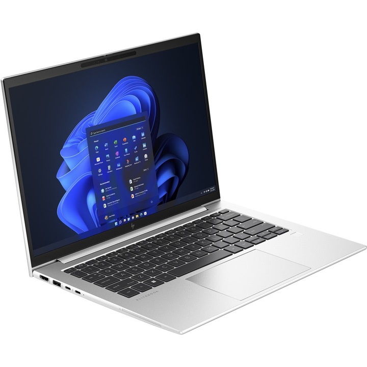 Laptop, HP, EliteBook 840 G10, i7-1355U, 16 GB RAM, 512 GB SSD, 14" WUXGA IPS, ezüst