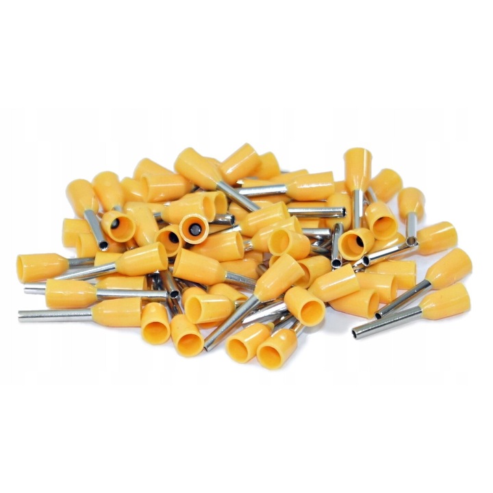 Conector izolant ADELID, 0,5mm2, 8mm, set 100 bucati