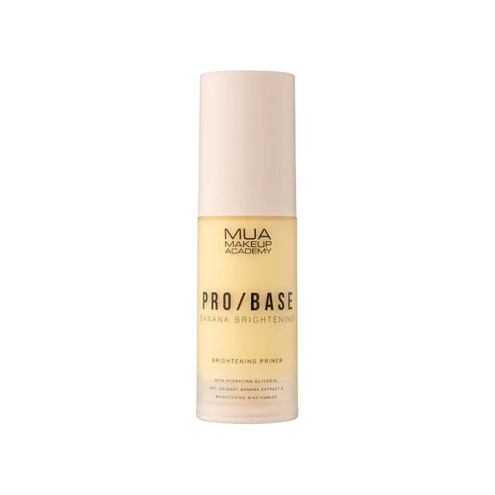 Baza de machiaj, MUA Makeup Academy, Primer Banana Brightening, 30g