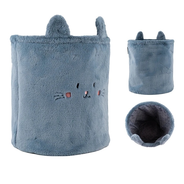 Cos de depozitare jucarii, Kite, 35x30cm, design prietenos copiilor, material plus