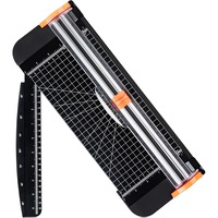Ghilotina pentru taiat hartie, Bogadini®, Masina Taiat Hartie Universala, Trimmer, Format A3, A4, A5 Negru