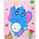 Jocuri educative, 20 piese, puzzle 3D din spuma EVA, WANDAVICTA®, animale de desene animate, set arta si mestesug pentru copii