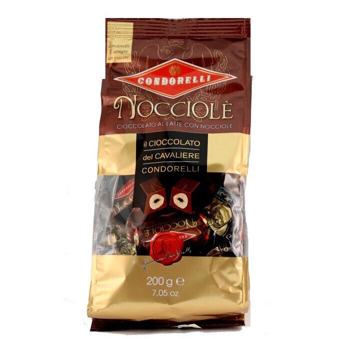 Condorelli Nocciole', Ciocolata cu Lapte cu Alune, Condorelli, 200 g - eMAG.ro