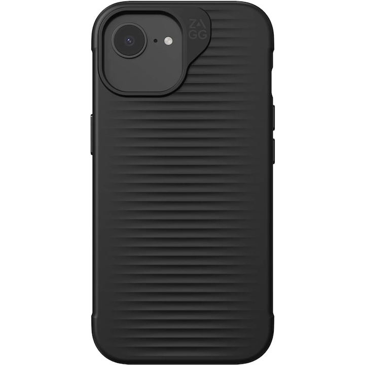 Tok, Zagg Luxe Snap kompatibilis iPhone 16e / 15 / 14 / 13, Fekete