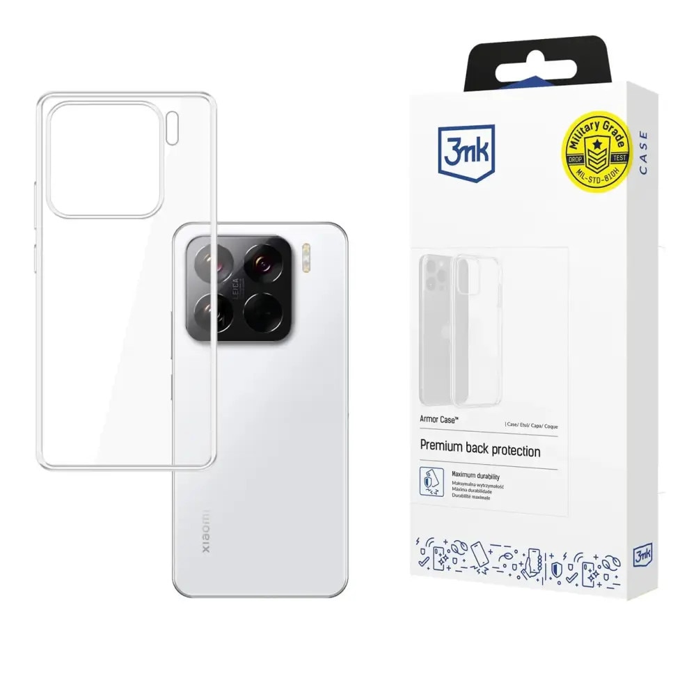Husa, 3mk Clear Case pentru Xiaomi 15, Transparent