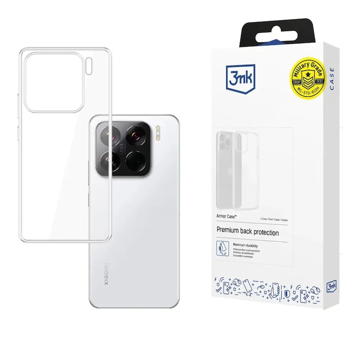 Husa, 3mk Clear Case pentru Xiaomi 15, Transparent