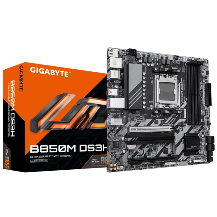 Дънна платка GB B850M DS3H /AM5 B850MDS3H1.0