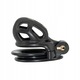 Cusca de Castitate Masculina XS - Set 6 Piese, Reglabila, Nylon Negru, Lacat + Inele, Discreta, Confort Igienic, BDSM Control