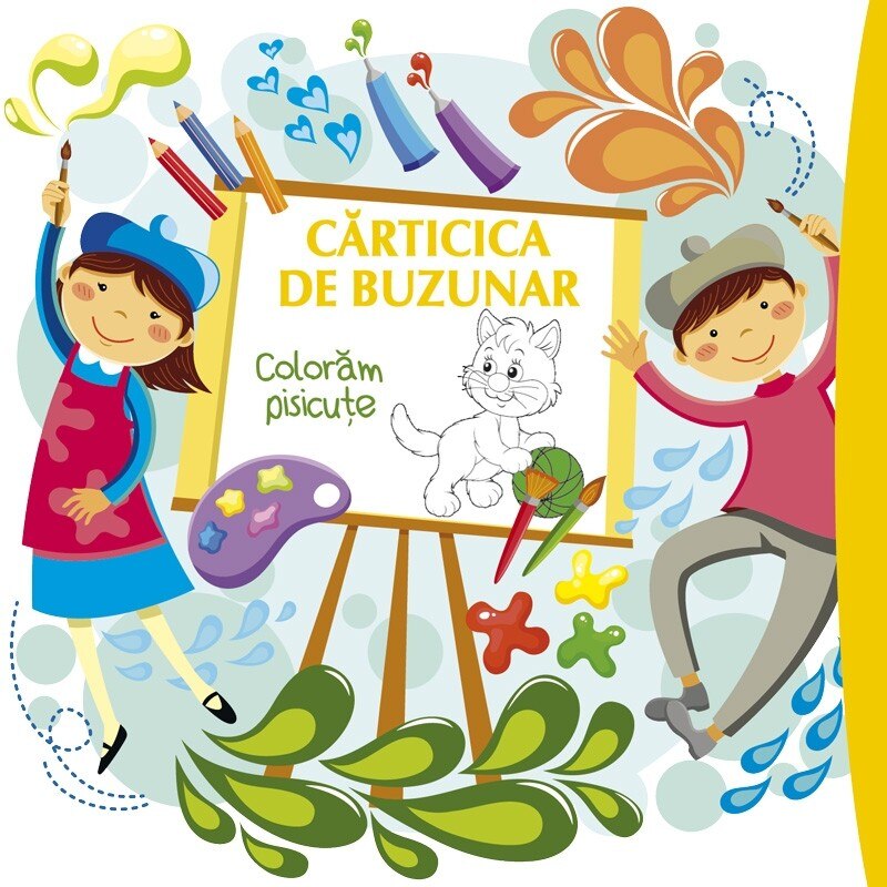 Carticica de buzunar 4. Coloram pisicute - Roxana Geanta