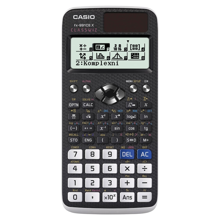 Calculator de birou, Casio, 552 functii, Negru
