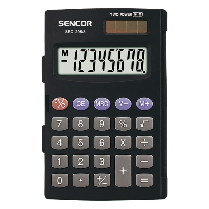 Sencor SEC 295/8 Számológép, 8 Számjegyű,