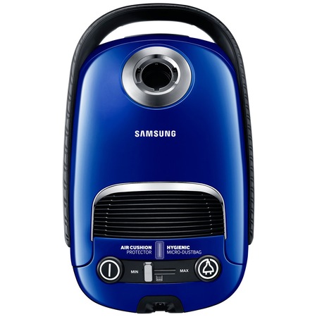 Aspirator cu sac Samsung VC05F60WNV1/GE, 550W, 4l, accesoriu aspirare 3in1, variator putere, Albastru