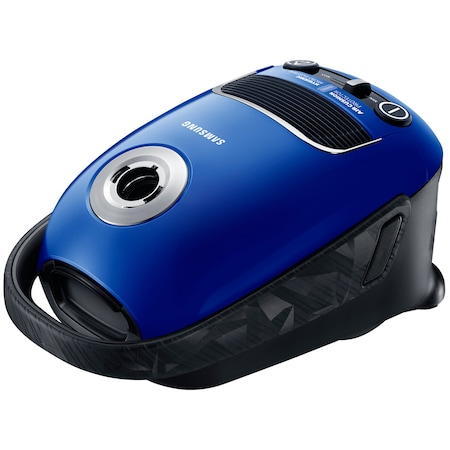 Aspirator cu sac Samsung VC05F60WNV1/GE, 550W, 4l, accesoriu aspirare 3in1, variator putere, Albastru