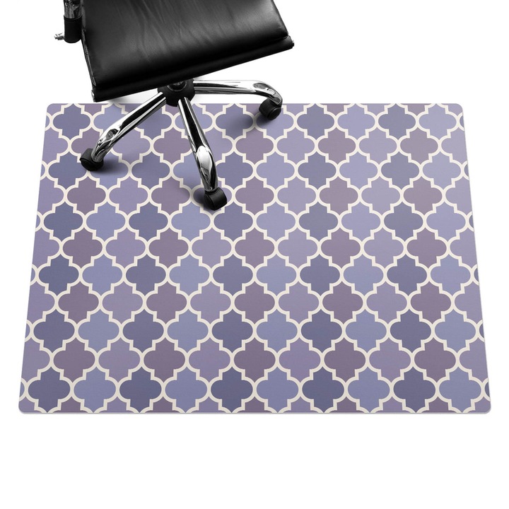 Székalátét, Wallfluent, Marokkói lóhere, Lila, 120x90 cm, 010250310020100033474