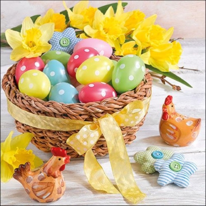 Servetel hartie Scena Pastelui 33x33cm, 20buc