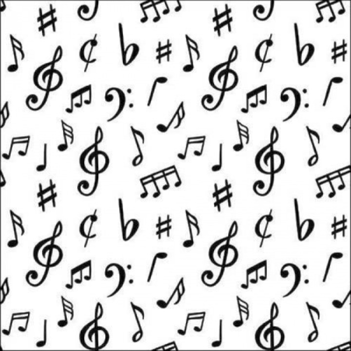 Ambiente Music note servetel hartie 33x33cm, 20buc