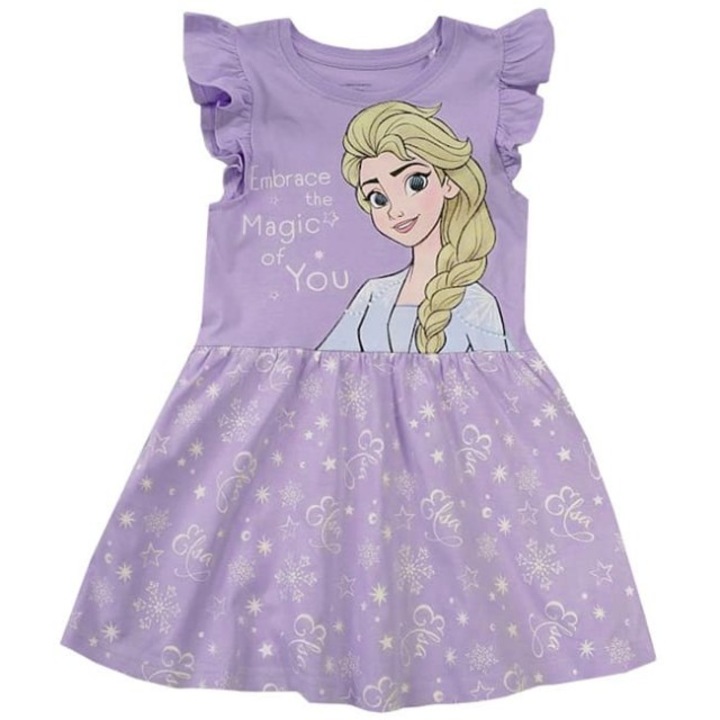 Рокля Frozen Лилава
