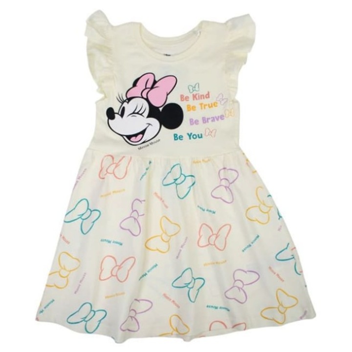 Disney Minnie egér ruha halványsárga