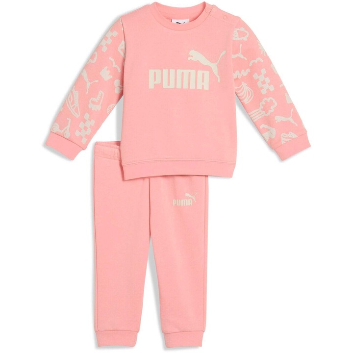 Анцуг Puma Minicats Sandy Adventures Crew Set Tr Inf, Розово