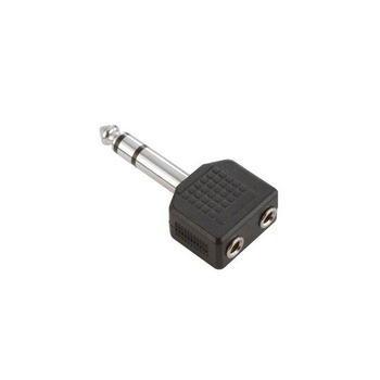 Adaptor Jack Y 6.3 Jack 2x3.5 Adam Hall 7545 Adaptor Jack Y 6.3 Jack 2x3.5 Adam Hall 7545