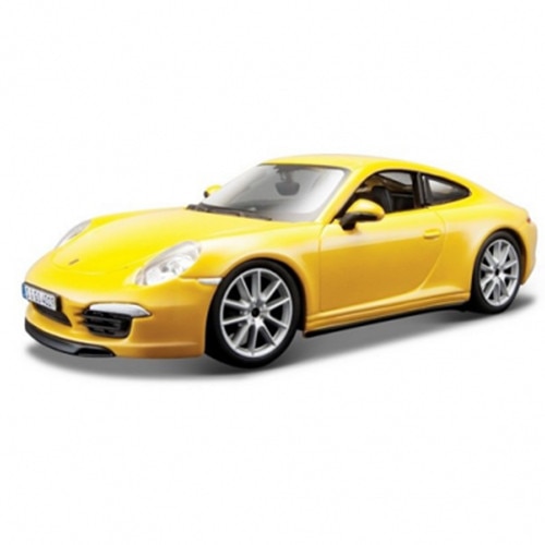 Minimodel Auto Bburago Porsche 911 Carrera S Galben 1:24