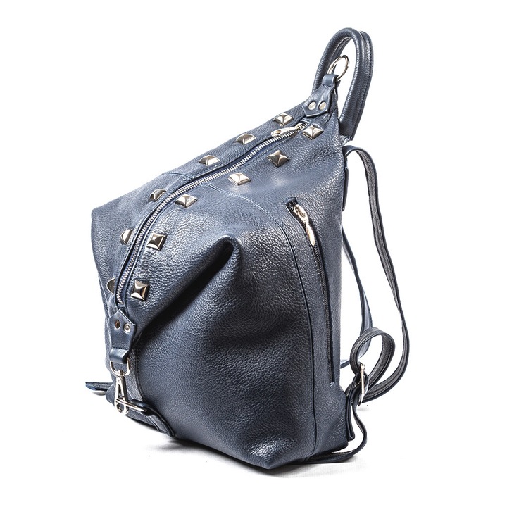 Rucsac dama,Zea,blue ornamente nik