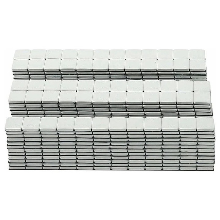 Contragreutăți adezive REMA, gri, set 100 bande x 12x5grame
