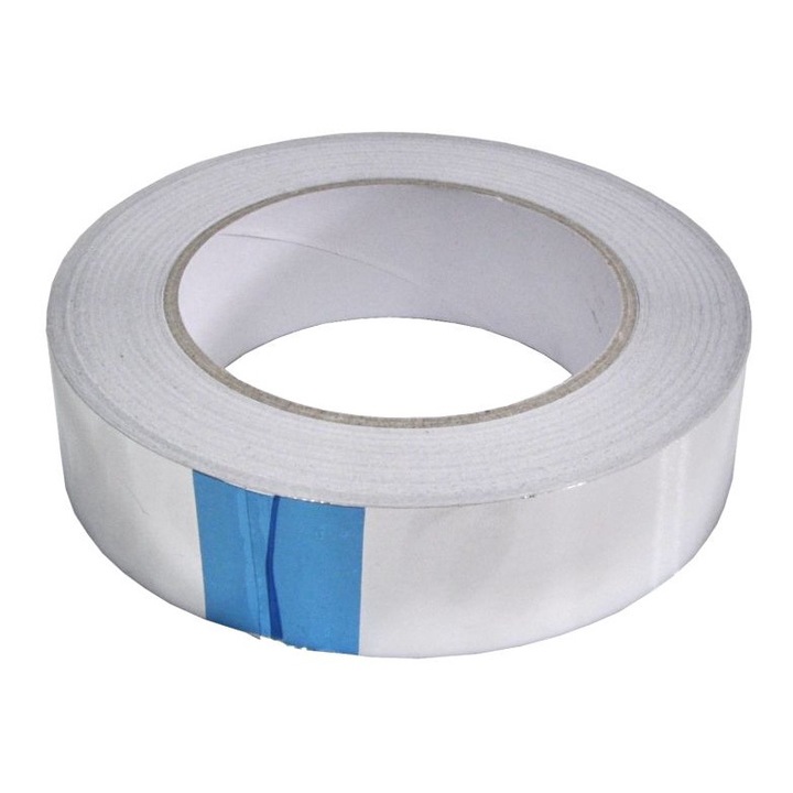 Banda Din Aluminiu, Izolatie Termica, 40M x 3Cm, Grosime 0, 08mm, Protectie Termica In Timpul Sudarii Cu Aer Cald Sau Infrarosu