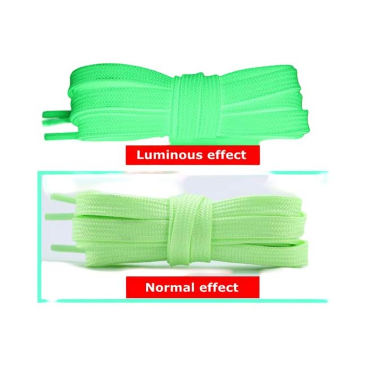 Set sireturi fosforecente, verde lime, 140cm